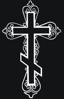 Крест кованный №2